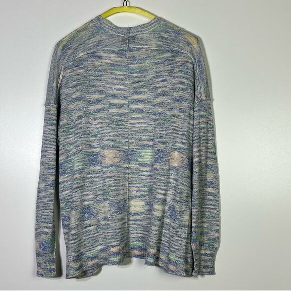 Michael Stars Multicolor Pastel Knit Cardigan Size Small EUC - Picture 5 of 6